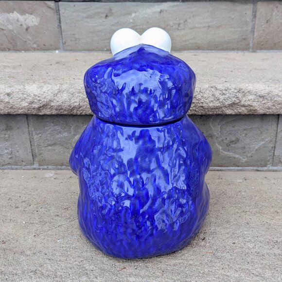 Cookie Monster Vintage Ceramic Cookie Jar - Picture 3 of 5